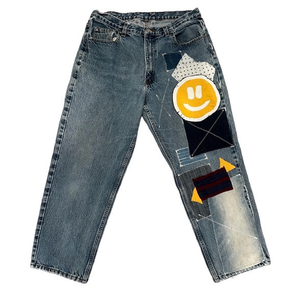 Reworked Jeans 1 of 1, Size 36 x 29 - Picture 1 of 6